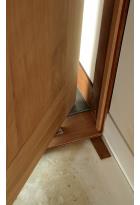 Close up of how Pivot doors function