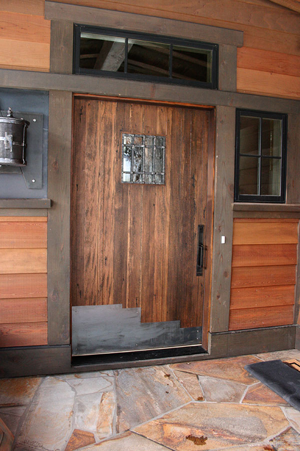 Plank Panel Custom Door