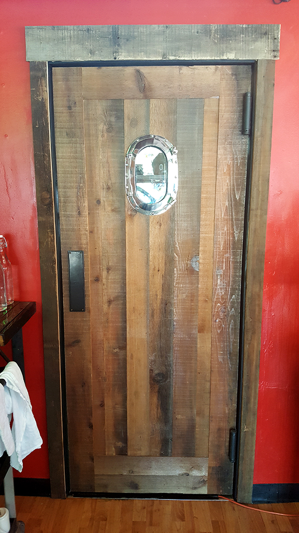 Plank Panel Custom Door 8